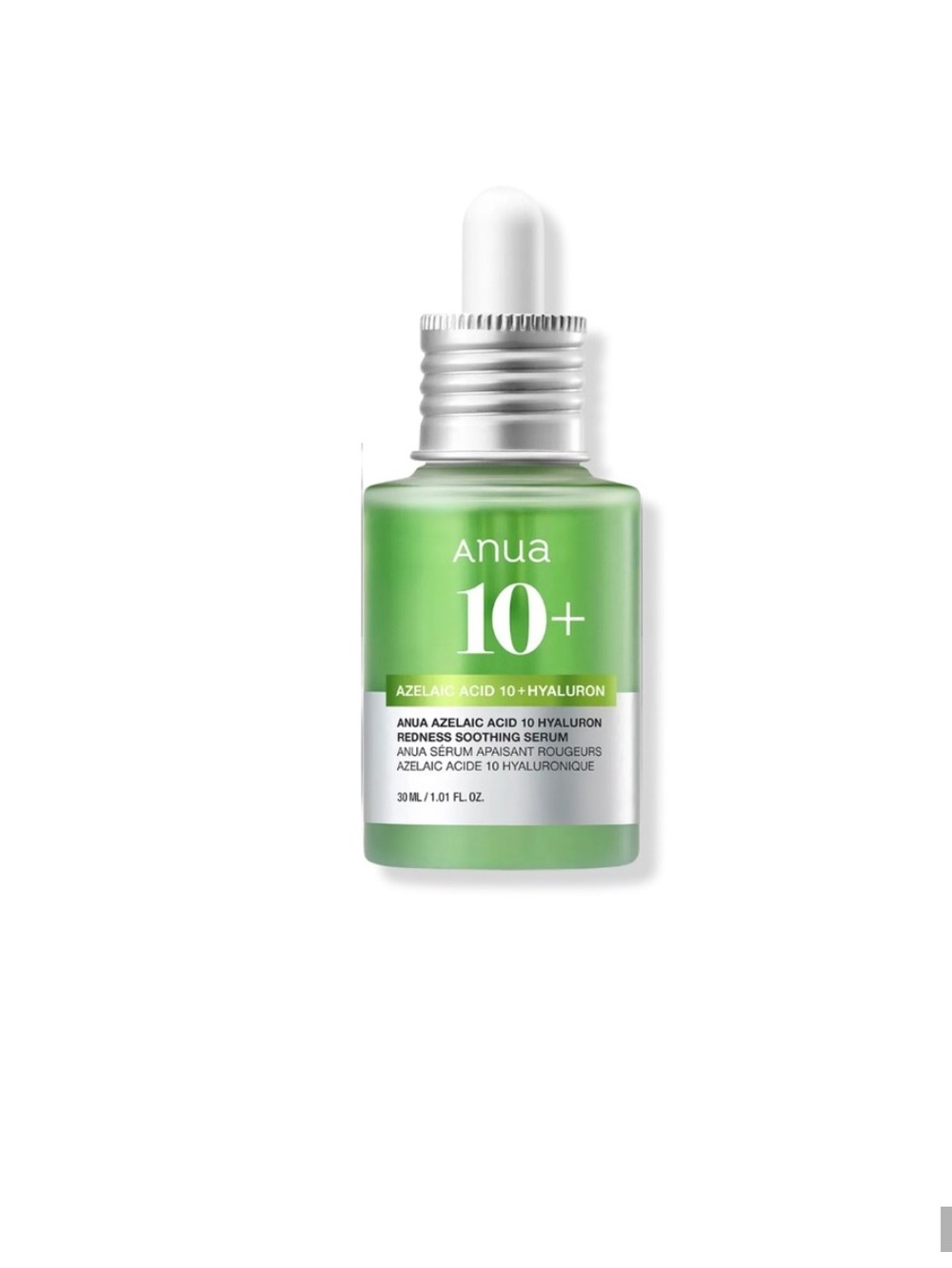 ANUA 10+ Azelaic Acid and Hyaluron Redness Soothing Serum - by Anua